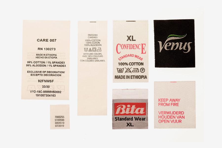 Heat transfer labels apparel